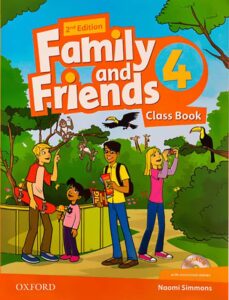 کتاب فامیلی اند فرندز 4 استیودنت بوک و ورک بوک و گرامر بوک ویرایش دوم Family & Friends 4